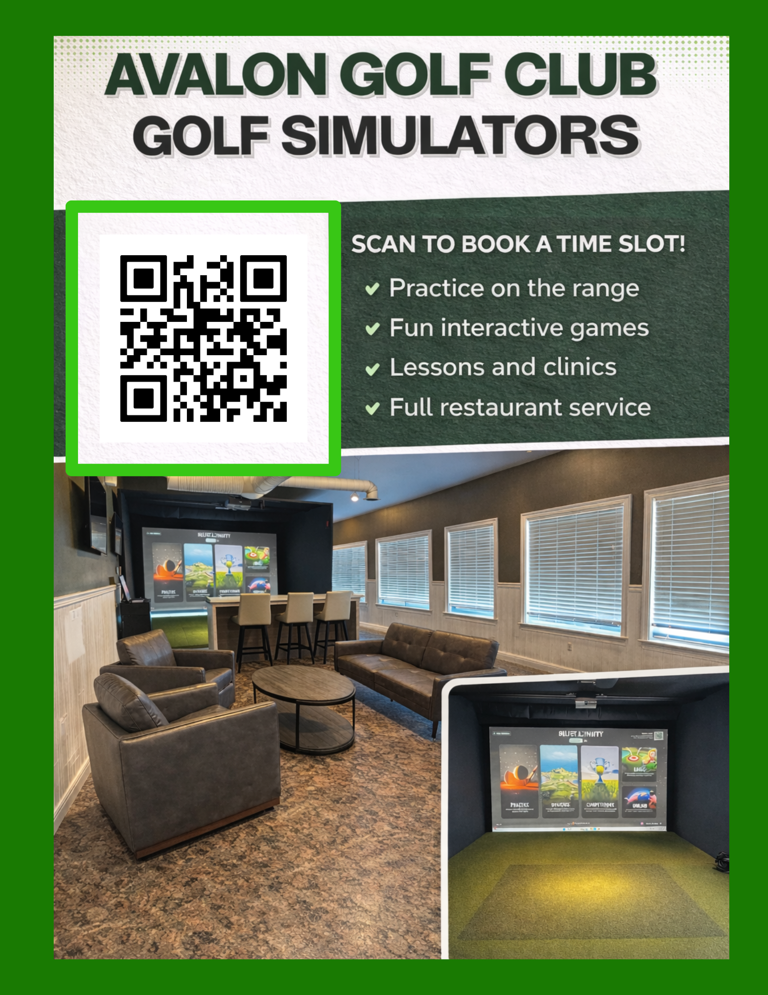 Avalon Golf simulators